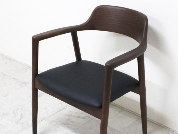 2脚セット》コンペール ダイニングチェア BR｜アッシュ [Kontia]